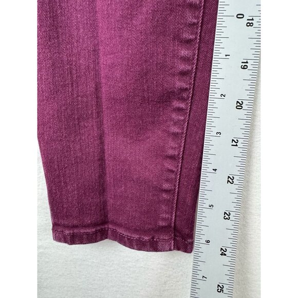Talbots Women's Jegging Jeans Mid Rise Five Design Pockets Purple Size W29 - Picture 5 of 7